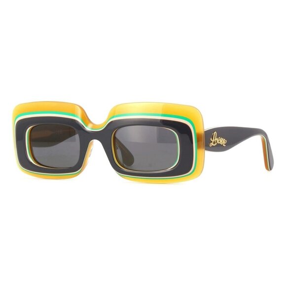 New LOEWE x Paula's Ibiza Orange Cat Eye LW40139U 20A Sunglasses Women - Picture 1 of 4